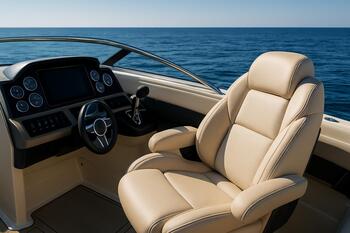 Ergonomic helm and seating with supportive bolsters